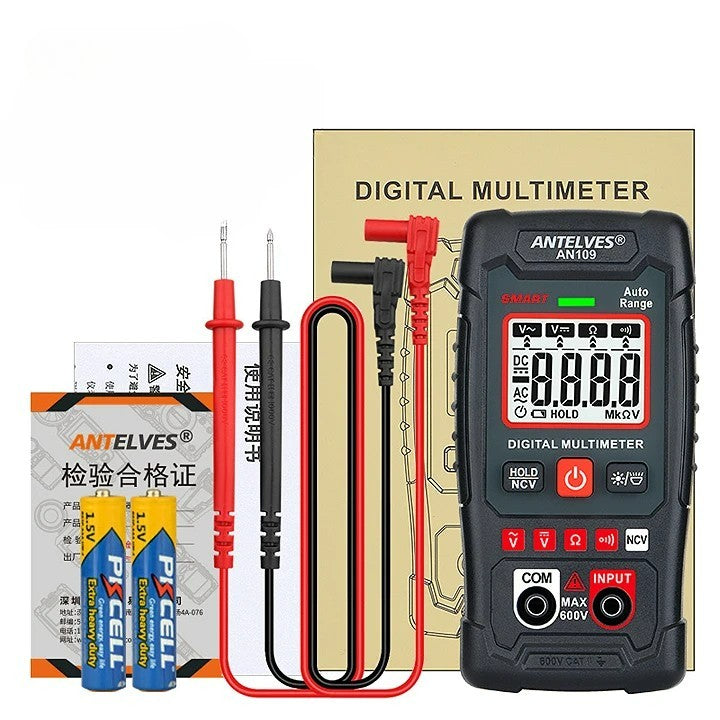 Förbättrad EBTN LCD-multimeter med enkel avläsning och mätning