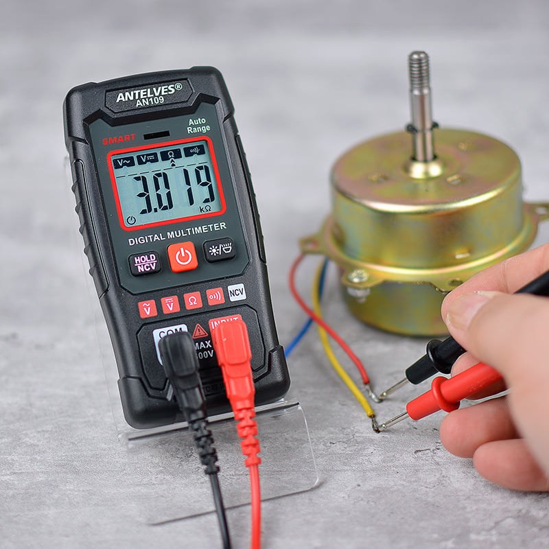 Förbättrad EBTN LCD-multimeter med enkel avläsning och mätning