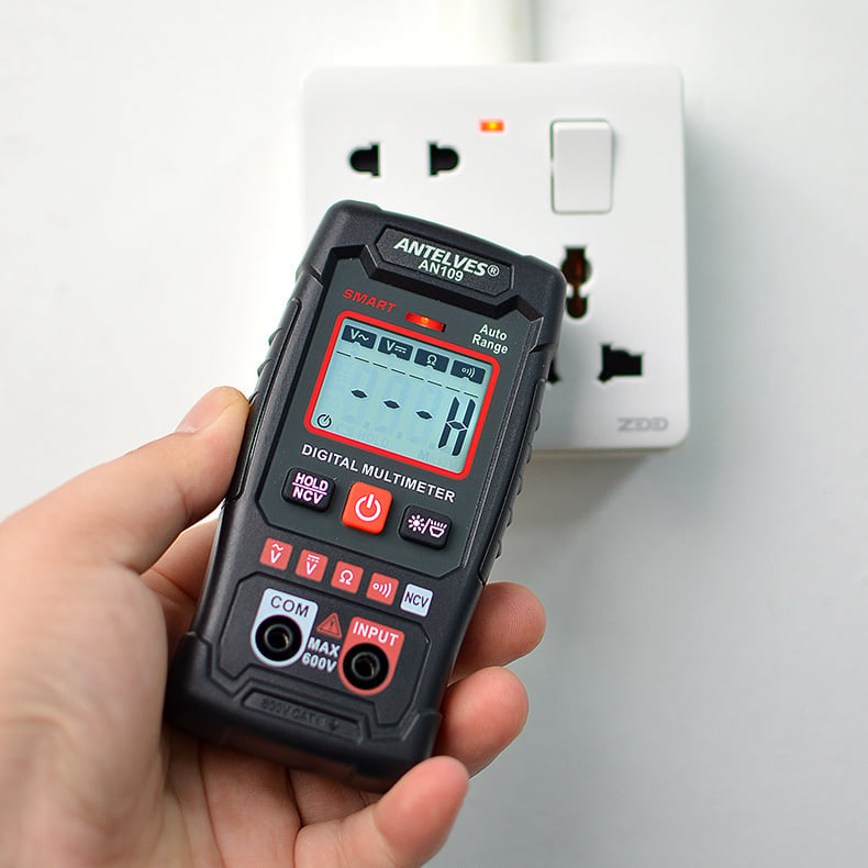 Förbättrad EBTN LCD-multimeter med enkel avläsning och mätning