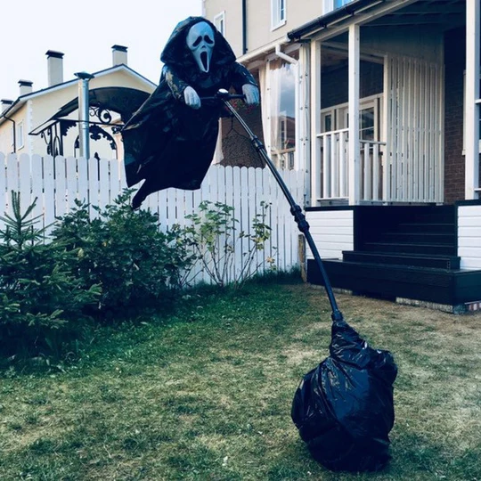 Screamer™️ | Ultimate Halloween-skräck med trädgårdsdekoration Spöke