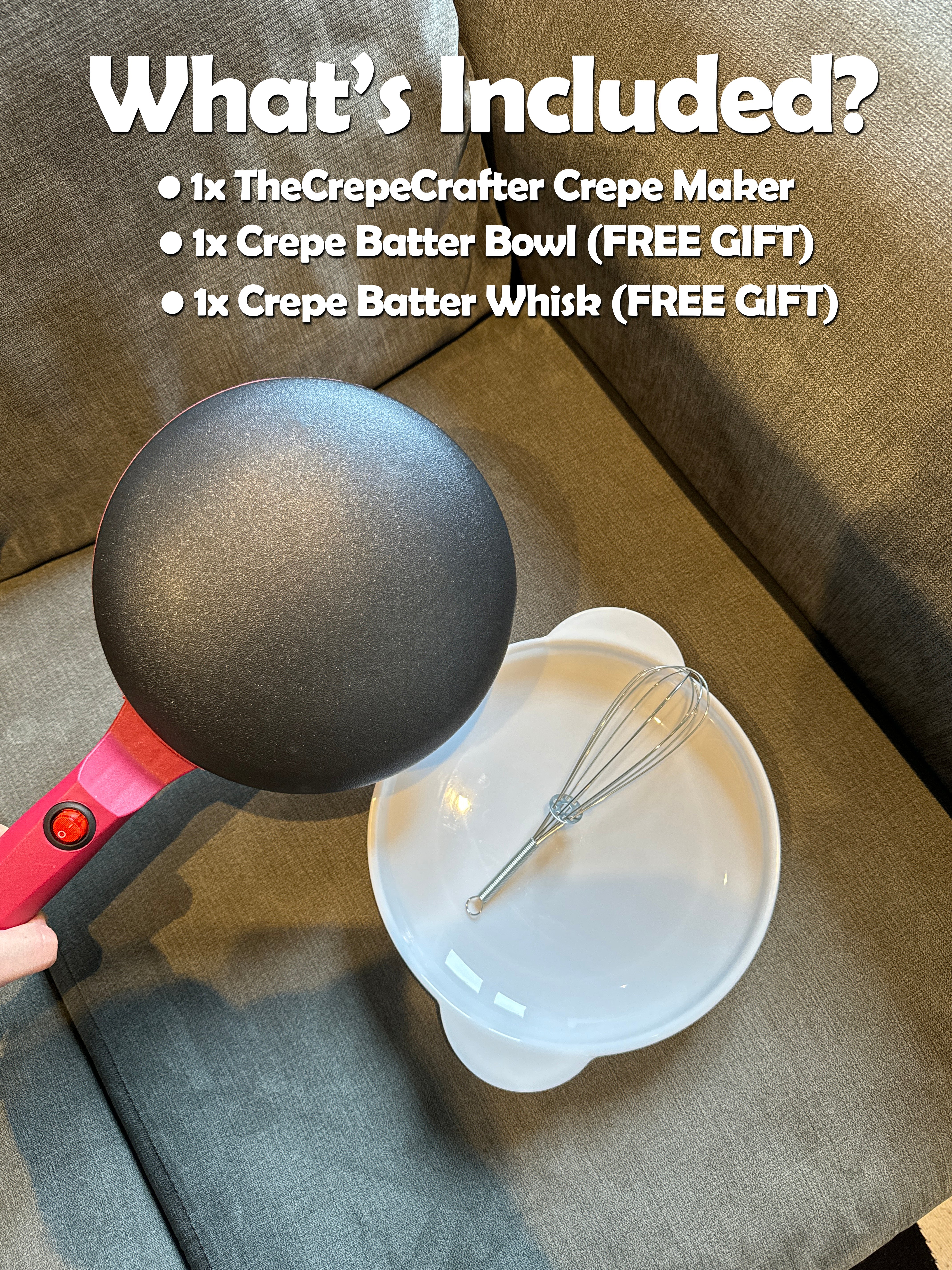 TheCrepeCrafter™ Crepe Maker