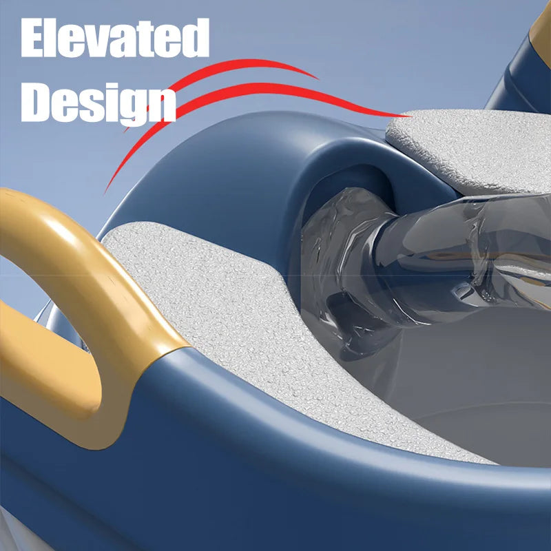 Toalettsits för barn med steg | KIDDISTEP