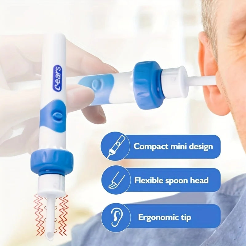 Dammsugare för avlägsnande av vax från örat EARSIO