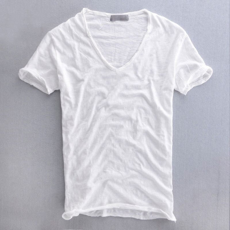 MATTEO | Formell T-shirt i bomull